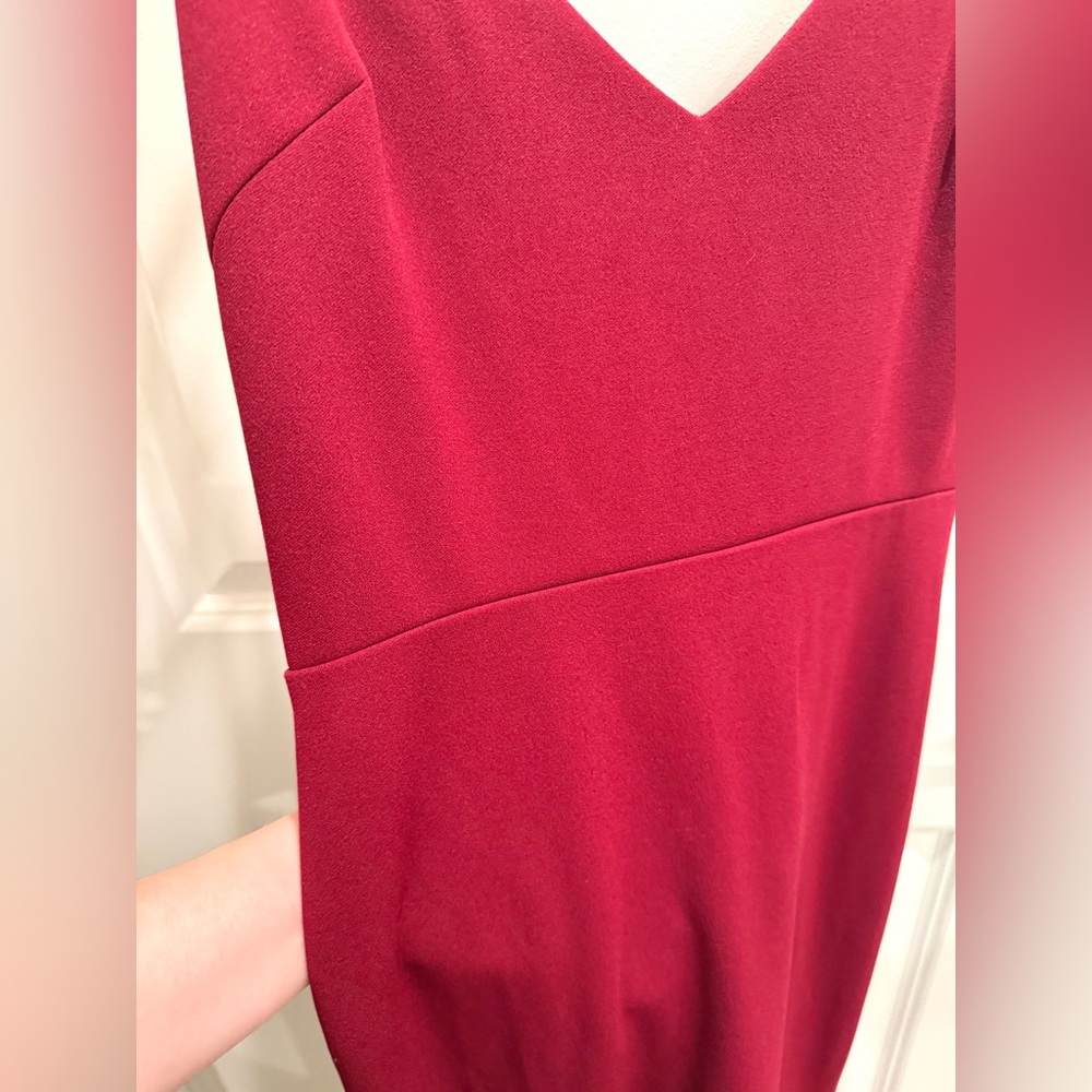 Lulus Infinite Glory Wine Red Maxi Dress NWOT - Picture 8 of 9